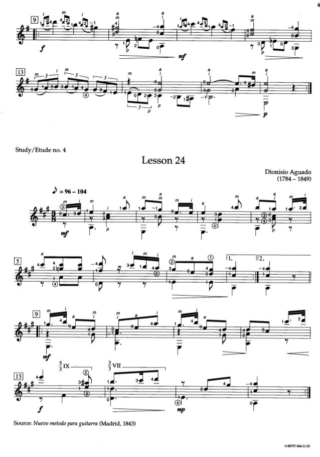 dionisio aguado study in a minor pdf